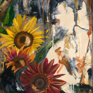 “Noonday” is a beautiful painting inspired by Psalm 37:6, which says, “He will make your righteous reward shine like the dawn, your vindication like the noonday sun.”